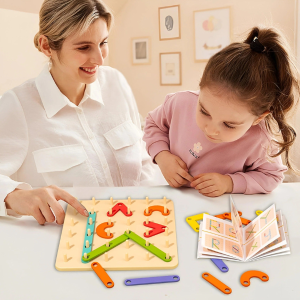 🎁Puzzle à Encastrement Montessori : Apprentissage & Amusement