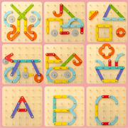 🎁Puzzle à Encastrement Montessori : Apprentissage & Amusement