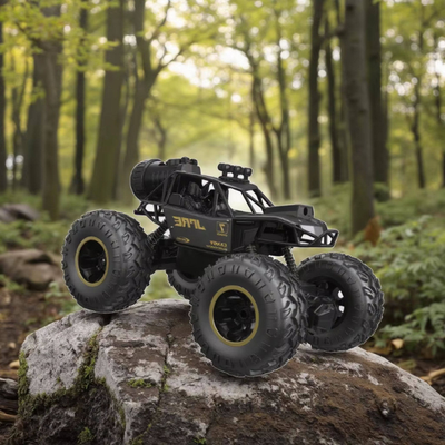 Voiture radiocommandé tout-terrain émettant de la fumée : Un cadeau idéal pour les enfants