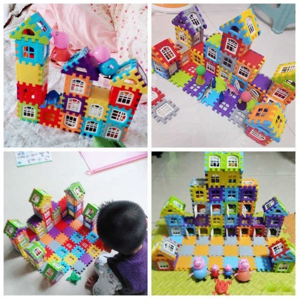 Jeu de construction architecturale ( grand format).