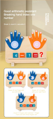 Coffret d’éveil mathématique - Apprends à Compter avec les Doigts !