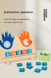 Coffret d’éveil mathématique - Apprends à Compter avec les Doigts !