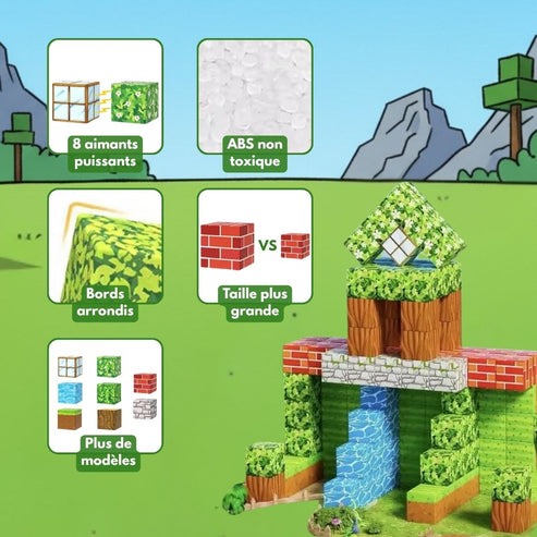 Blocs de construction magnétiques