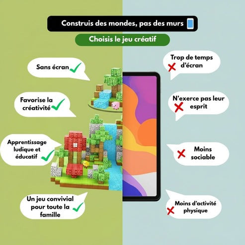 Blocs de construction magnétiques